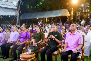 มรภ.เทพสตรี ร่วมกิจกรรมเทิดทูนสถาบัน สร้างสรรค์วิถีไทย ร่วมใจเข้าวังฟังธรรม ครั้งที่ 3 เนื่องในโอกาสวันเฉลิมพระชนมพรรษา สมเด็จพระนางเจ้าฯ พระบรมราชินี
