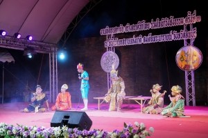 มรภ.เทพสตรี ร่วมกิจกรรมเทิดทูนสถาบัน สร้างสรรค์วิถีไทย ร่วมใจเข้าวังฟังธรรม ครั้งที่ 3 เนื่องในโอกาสวันเฉลิมพระชนมพรรษา สมเด็จพระนางเจ้าฯ พระบรมราชินี