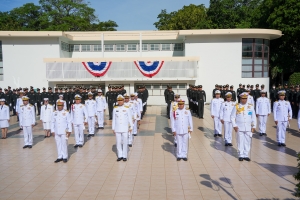 มรภ.เทพสตรี ร่วมพิธีวางพวงมาลาถวายราชสักการะวันคล้ายวันสวรรคต พระบาทสมเด็จพระปรเมนทรมหาอานันทมหิดล พระอัฐมรามาธิบดินทร