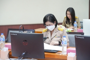 การประชุม คกก.ติดตามเร่งรัดผลการดำเนินงานตามตัวชี้วัดของแผนปฏิบัติราชการ ประจำปีงบประมาณ พ.ศ. 2568 ครั้งที่ 5/68