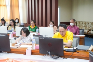 การประชุม คกก.ติดตามเร่งรัดผลการดำเนินงานตามตัวชี้วัดของแผนปฏิบัติราชการ ประจำปีงบประมาณ พ.ศ. 2568 ครั้งที่ 5/68