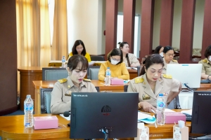 การประชุม คกก.ติดตามเร่งรัดผลการดำเนินงานตามตัวชี้วัดของแผนปฏิบัติราชการ ประจำปีงบประมาณ พ.ศ. 2568 ครั้งที่ 5/68