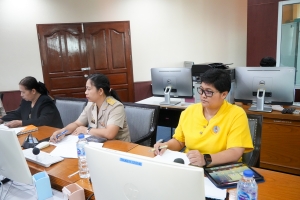 การประชุม คกก.ติดตามเร่งรัดผลการดำเนินงานตามตัวชี้วัดของแผนปฏิบัติราชการ ประจำปีงบประมาณ พ.ศ. 2568 ครั้งที่ 5/68
