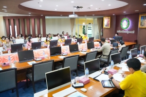 การประชุม คกก.ติดตามเร่งรัดผลการดำเนินงานตามตัวชี้วัดของแผนปฏิบัติราชการ ประจำปีงบประมาณ พ.ศ. 2568 ครั้งที่ 5/68