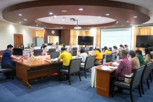 การประชุม คกก.ติดตามเร่งรัดผลการดำเนินงานตามตัวชี้วัดของแผนปฏิบัติราชการ ประจำปีงบประมาณ พ.ศ. 2568 ครั้งที่ 5/68