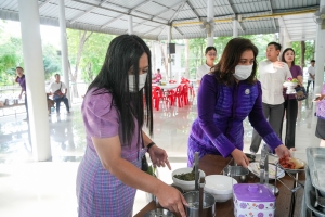 คณะวิทยาการจัดการ เป็นผู้แทน มรภ.เทพสตรี ร่วมโครงการ ผู้ว่าฯ พาแต่งไทย หิ้วปิ่นโตทำบุญ เกื้อกูลพระพุทธศาสนา รักษาสิ่งแวดล้อม จ.ลพบุรี ครั้งที่ 5