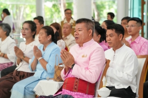 คณะวิทยาการจัดการ เป็นผู้แทน มรภ.เทพสตรี ร่วมโครงการ ผู้ว่าฯ พาแต่งไทย หิ้วปิ่นโตทำบุญ เกื้อกูลพระพุทธศาสนา รักษาสิ่งแวดล้อม จ.ลพบุรี ครั้งที่ 5