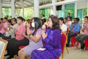 คณะวิทยาการจัดการ เป็นผู้แทน มรภ.เทพสตรี ร่วมโครงการ ผู้ว่าฯ พาแต่งไทย หิ้วปิ่นโตทำบุญ เกื้อกูลพระพุทธศาสนา รักษาสิ่งแวดล้อม จ.ลพบุรี ครั้งที่ 5
