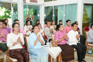 คณะวิทยาการจัดการ เป็นผู้แทน มรภ.เทพสตรี ร่วมโครงการ ผู้ว่าฯ พาแต่งไทย หิ้วปิ่นโตทำบุญ เกื้อกูลพระพุทธศาสนา รักษาสิ่งแวดล้อม จ.ลพบุรี ครั้งที่ 5
