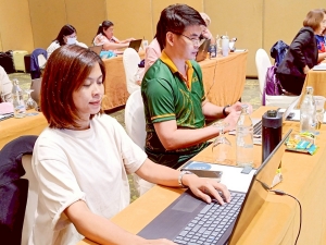 มรภ.เทพสตรี จัดอบรมการพัฒนาสื่อการเรียนรู้ประเภทตำรา หนังสือ เพื่อยกระดับการจัดการศึกษาเพื่อการพัฒนาท้องถิ่นที่ยั่งยืนด้วย AI