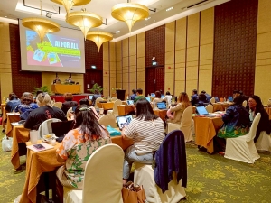 มรภ.เทพสตรี จัดอบรมการพัฒนาสื่อการเรียนรู้ประเภทตำรา หนังสือ เพื่อยกระดับการจัดการศึกษาเพื่อการพัฒนาท้องถิ่นที่ยั่งยืนด้วย AI