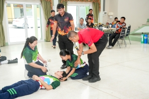คณะวิทยาศาสตร์ฯ จัดอบรมฝึกซ้อมแผนป้องกันและระงับอัคคีภัย