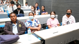 กองพัฒนานักศึกษาจัดประชุมชี้แจงขั้นตอนการลงนามในแบบยืนยันการกู้ยืมฯ ภาคการศึกษาที่ 1 ประจำปีการศึกษา 2568 สำหรับนักศึกษาชั้นปีที่ 2 - 4 กลุ่มผู้กู้ต่อเนื่อง