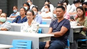 กองพัฒนานักศึกษาจัดประชุมชี้แจงขั้นตอนการลงนามในแบบยืนยันการกู้ยืมฯ ภาคการศึกษาที่ 1 ประจำปีการศึกษา 2568 สำหรับนักศึกษาชั้นปีที่ 2 - 4 กลุ่มผู้กู้ต่อเนื่อง
