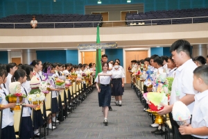 รร.สาธิต มรภ.เทพสตรี จัดพิธีไหว้ครู ประจำปีการศึกษา 2568
