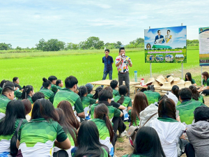 ศูนย์ส่งเสริมการจัดการศึกษาตามพระบรมราโชบาย มรภ.เทพสตรี จัดโครงการส่งเสริมการเรียนรู้เกษตรทฤษฎีใหม่เพื่อการส่งเสริมอาชีพ สำหรับนักศึกษา มรภ.เทพสตรี