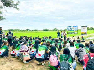 ศูนย์ส่งเสริมการจัดการศึกษาตามพระบรมราโชบาย มรภ.เทพสตรี จัดโครงการส่งเสริมการเรียนรู้เกษตรทฤษฎีใหม่เพื่อการส่งเสริมอาชีพ สำหรับนักศึกษา มรภ.เทพสตรี