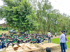 ศูนย์ส่งเสริมการจัดการศึกษาตามพระบรมราโชบาย มรภ.เทพสตรี จัดโครงการส่งเสริมการเรียนรู้เกษตรทฤษฎีใหม่เพื่อการส่งเสริมอาชีพ สำหรับนักศึกษา มรภ.เทพสตรี