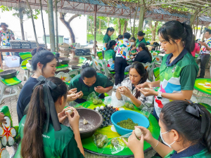 ศูนย์ส่งเสริมการจัดการศึกษาตามพระบรมราโชบาย มรภ.เทพสตรี จัดโครงการส่งเสริมการเรียนรู้เกษตรทฤษฎีใหม่เพื่อการส่งเสริมอาชีพ สำหรับนักศึกษา มรภ.เทพสตรี