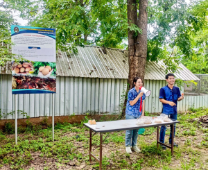 ศูนย์ส่งเสริมการจัดการศึกษาตามพระบรมราโชบาย มรภ.เทพสตรี จัดโครงการส่งเสริมการเรียนรู้เกษตรทฤษฎีใหม่เพื่อการส่งเสริมอาชีพ สำหรับนักศึกษา มรภ.เทพสตรี