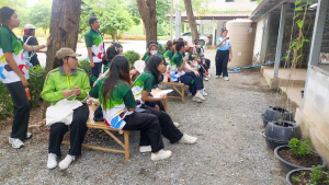 ศูนย์ส่งเสริมการจัดการศึกษาตามพระบรมราโชบาย มรภ.เทพสตรี จัดโครงการส่งเสริมการเรียนรู้เกษตรทฤษฎีใหม่เพื่อการส่งเสริมอาชีพ สำหรับนักศึกษา มรภ.เทพสตรี