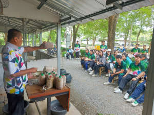 ศูนย์ส่งเสริมการจัดการศึกษาตามพระบรมราโชบาย มรภ.เทพสตรี จัดโครงการส่งเสริมการเรียนรู้เกษตรทฤษฎีใหม่เพื่อการส่งเสริมอาชีพ สำหรับนักศึกษา มรภ.เทพสตรี