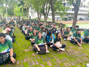 ศูนย์ส่งเสริมการจัดการศึกษาตามพระบรมราโชบาย มรภ.เทพสตรี จัดโครงการส่งเสริมการเรียนรู้เกษตรทฤษฎีใหม่เพื่อการส่งเสริมอาชีพ สำหรับนักศึกษา มรภ.เทพสตรี