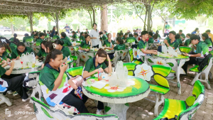 ศูนย์ส่งเสริมการจัดการศึกษาตามพระบรมราโชบาย มรภ.เทพสตรี จัดโครงการส่งเสริมการเรียนรู้เกษตรทฤษฎีใหม่เพื่อการส่งเสริมอาชีพ สำหรับนักศึกษา มรภ.เทพสตรี