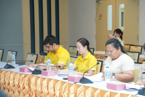 การประชุม คกก.จัดทำแผนเพิ่มประสิทธิภาพของ มรภ.เทพสตรี ครั้งที่ 1/68