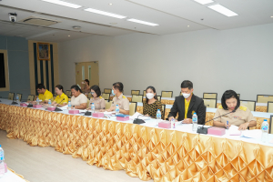 การประชุม คกก.จัดทำแผนเพิ่มประสิทธิภาพของ มรภ.เทพสตรี ครั้งที่ 1/68
