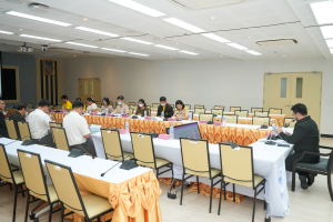 การประชุม คกก.จัดทำแผนเพิ่มประสิทธิภาพของ มรภ.เทพสตรี ครั้งที่ 1/68