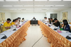 การประชุม คกก.จัดทำแผนเพิ่มประสิทธิภาพของ มรภ.เทพสตรี ครั้งที่ 1/68