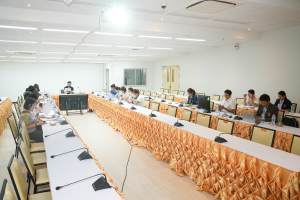 กองนโยบายและแผน จัดประชุมพิจารณาจัดสรรงบประมาณรายจ่ายประจำขั้นพื้นฐาน ปีงบประมาณ พ.ศ. 2569