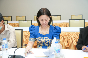 กองนโยบายและแผน จัดประชุมพิจารณาจัดสรรงบประมาณรายจ่ายประจำขั้นพื้นฐาน ปีงบประมาณ พ.ศ. 2569