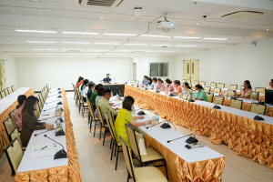 กองนโยบายและแผน จัดประชุมพิจารณาจัดสรรงบประมาณหน่วยงานสนับสนุนการผลิตบัณฑิต ปีงบประมาณ พ.ศ. 2569