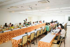 กองนโยบายและแผน จัดประชุมพิจารณาจัดสรรงบประมาณหน่วยงานสนับสนุนการผลิตบัณฑิต ปีงบประมาณ พ.ศ. 2569