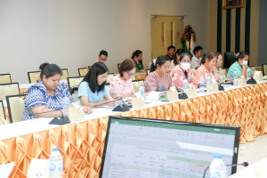 กองนโยบายและแผน จัดประชุมพิจารณาจัดสรรงบประมาณหน่วยงานสนับสนุนการผลิตบัณฑิต ปีงบประมาณ พ.ศ. 2569