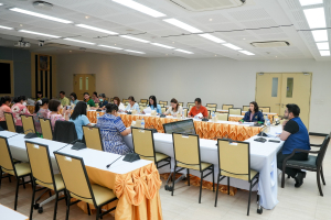 กองนโยบายและแผน จัดประชุมพิจารณาจัดสรรงบประมาณหน่วยงานสนับสนุนการผลิตบัณฑิต ปีงบประมาณ พ.ศ. 2569