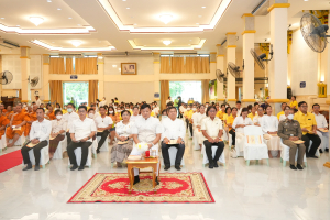 มรภ.เทพสตรี ร่วมพิธีเจริญพระพุทธมนต์ถวายพระพรชัยมงคลแด่ พระบาทสมเด็จพระเจ้าอยู่หัว และพระบรมวงศานุวงศ์ ประจำปี พ.ศ. 2568 ครั้งที่ 6