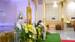 มรภ.เทพสตรี ร่วมพิธีเจริญพระพุทธมนต์ถวายพระพรชัยมงคลแด่ พระบาทสมเด็จพระเจ้าอยู่หัว และพระบรมวงศานุวงศ์ ประจำปี พ.ศ. 2568 ครั้งที่ 6