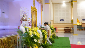 มรภ.เทพสตรี ร่วมพิธีเจริญพระพุทธมนต์ถวายพระพรชัยมงคลแด่ พระบาทสมเด็จพระเจ้าอยู่หัว และพระบรมวงศานุวงศ์ ประจำปี พ.ศ. 2568 ครั้งที่ 6