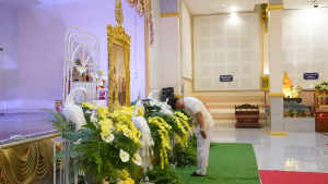 มรภ.เทพสตรี ร่วมพิธีเจริญพระพุทธมนต์ถวายพระพรชัยมงคลแด่ พระบาทสมเด็จพระเจ้าอยู่หัว และพระบรมวงศานุวงศ์ ประจำปี พ.ศ. 2568 ครั้งที่ 6