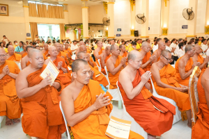 มรภ.เทพสตรี ร่วมพิธีเจริญพระพุทธมนต์ถวายพระพรชัยมงคลแด่ พระบาทสมเด็จพระเจ้าอยู่หัว และพระบรมวงศานุวงศ์ ประจำปี พ.ศ. 2568 ครั้งที่ 6