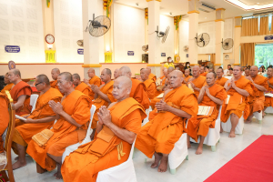 มรภ.เทพสตรี ร่วมพิธีเจริญพระพุทธมนต์ถวายพระพรชัยมงคลแด่ พระบาทสมเด็จพระเจ้าอยู่หัว และพระบรมวงศานุวงศ์ ประจำปี พ.ศ. 2568 ครั้งที่ 6