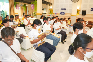 มรภ.เทพสตรี ร่วมพิธีเจริญพระพุทธมนต์ถวายพระพรชัยมงคลแด่ พระบาทสมเด็จพระเจ้าอยู่หัว และพระบรมวงศานุวงศ์ ประจำปี พ.ศ. 2568 ครั้งที่ 6