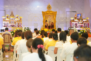 มรภ.เทพสตรี ร่วมพิธีเจริญพระพุทธมนต์ถวายพระพรชัยมงคลแด่ พระบาทสมเด็จพระเจ้าอยู่หัว และพระบรมวงศานุวงศ์ ประจำปี พ.ศ. 2568 ครั้งที่ 6