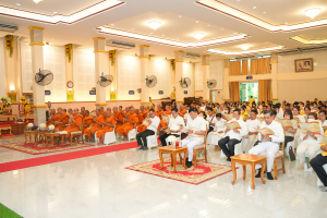 มรภ.เทพสตรี ร่วมพิธีเจริญพระพุทธมนต์ถวายพระพรชัยมงคลแด่ พระบาทสมเด็จพระเจ้าอยู่หัว และพระบรมวงศานุวงศ์ ประจำปี พ.ศ. 2568 ครั้งที่ 6