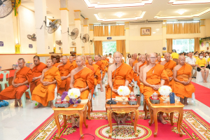 มรภ.เทพสตรี ร่วมพิธีเจริญพระพุทธมนต์ถวายพระพรชัยมงคลแด่ พระบาทสมเด็จพระเจ้าอยู่หัว และพระบรมวงศานุวงศ์ ประจำปี พ.ศ. 2568 ครั้งที่ 6