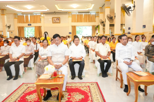 มรภ.เทพสตรี ร่วมพิธีเจริญพระพุทธมนต์ถวายพระพรชัยมงคลแด่ พระบาทสมเด็จพระเจ้าอยู่หัว และพระบรมวงศานุวงศ์ ประจำปี พ.ศ. 2568 ครั้งที่ 6