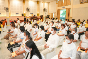 มรภ.เทพสตรี ร่วมพิธีเจริญพระพุทธมนต์ถวายพระพรชัยมงคลแด่ พระบาทสมเด็จพระเจ้าอยู่หัว และพระบรมวงศานุวงศ์ ประจำปี พ.ศ. 2568 ครั้งที่ 6